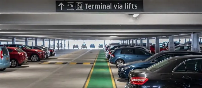 Parking Facilities Near Alaska Airlines Terminal at ATL